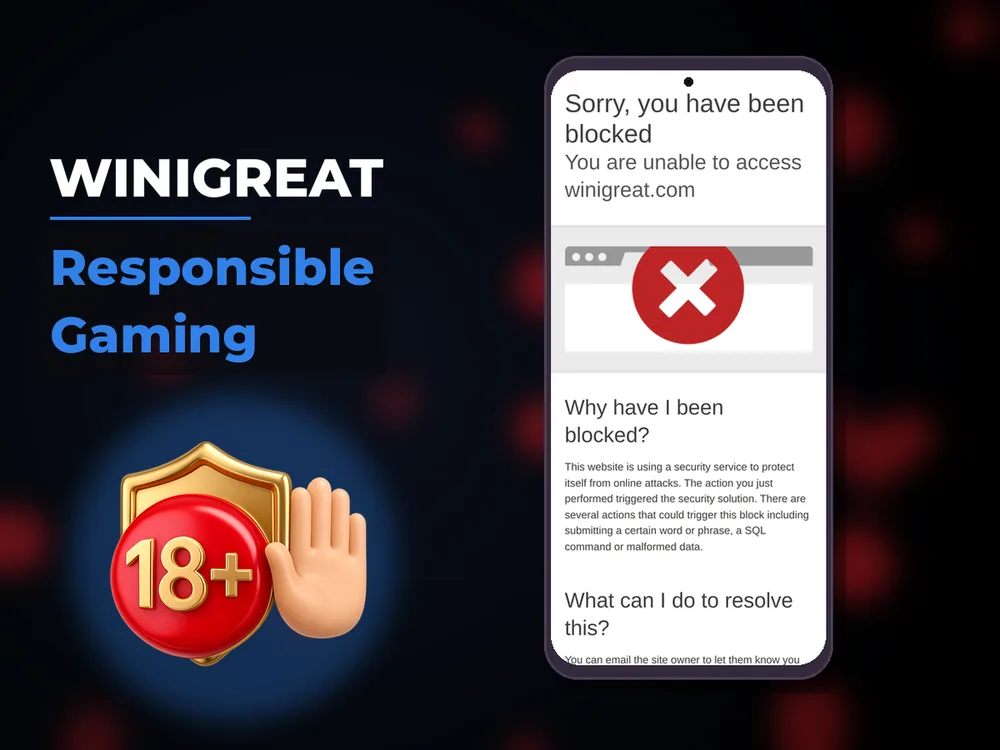 Winigreat - Responsible Gaming
