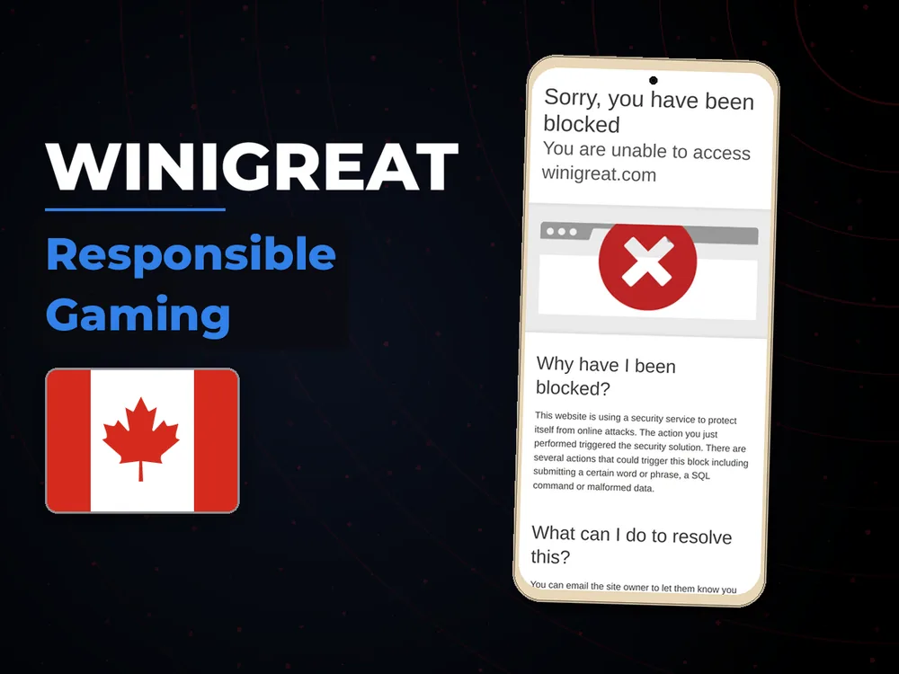 Winigreat - Responsible Gaming