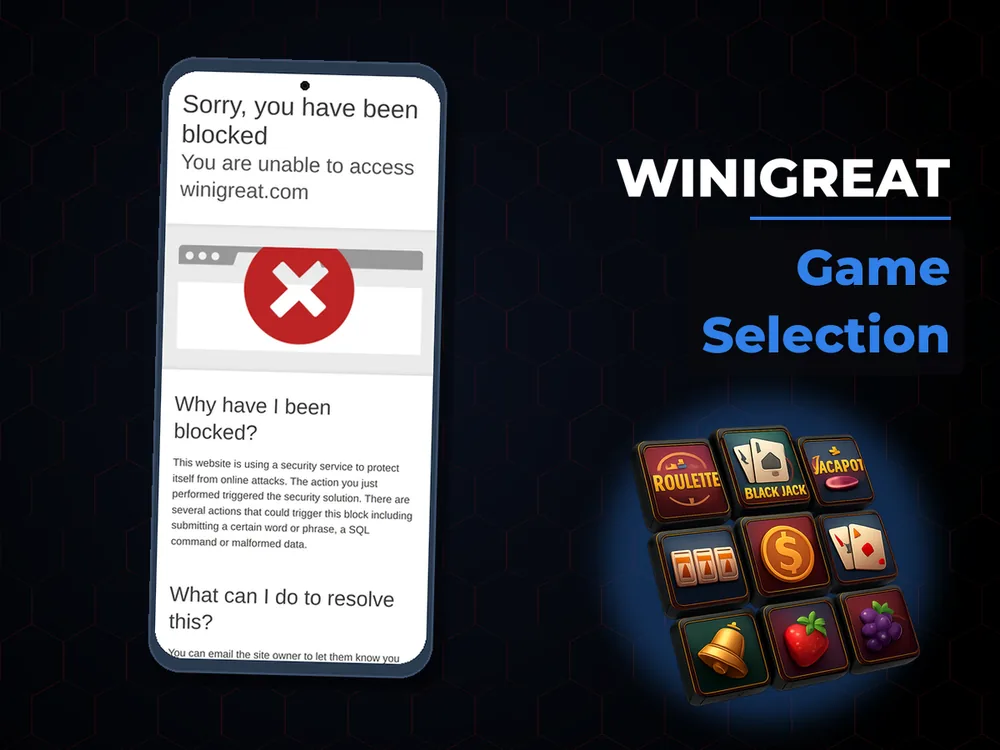 Winigreat - Game Selection