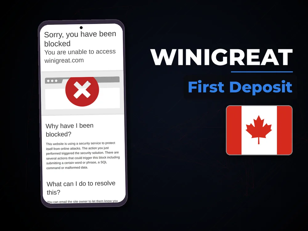 Winigreat - First Deposit