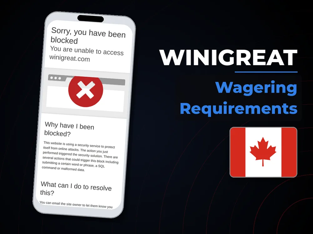 Winigreat - Wagering Requirements